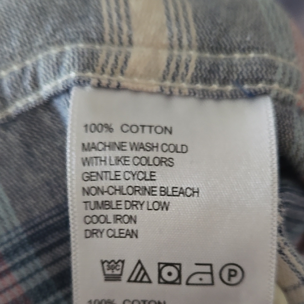 Tommy Bahama Men's Blue and Pink Plaid Shirt - Picture 8 of 11
